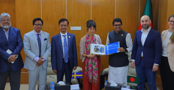 ‘ক্যাশলেস সোসাইটি বিনির্মাণে বাংলাদেশ-সুইডেন একসঙ্গে কাজ করবে’