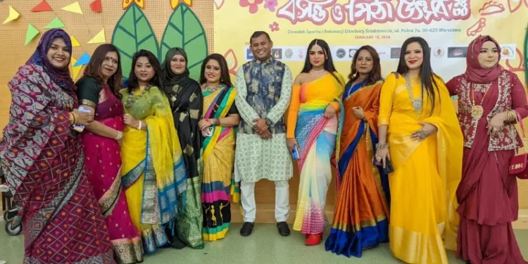 পোল্যান্ডে বাংলাদেশি কমিউনিটির বসন্ত বরণ ১৪৩০ এবং পিঠা উৎসব