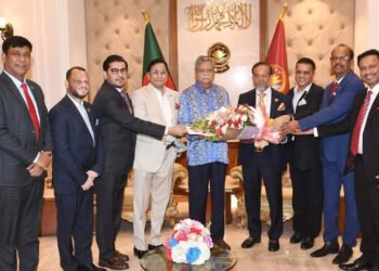 রাষ্ট্রপতির সঙ্গে এনআরবি সিআইপি অ্যাসোসিয়েশনের সাক্ষাৎ