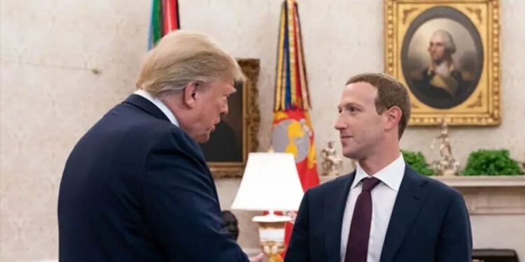 ট্রাম্পের অভিষেক তহবিলে ১০ লাখ ডলার দিল জাকারবার্গের মেটা