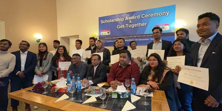 জার্মানিতে স্কলারশিপ পেলেন বাংলাদেশি ১১ কৃতী শিক্ষার্থী